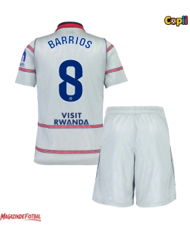 Atletico Madrid Pablo Barrios #8 Echipament de Fotbal Replică 2026-27 Copii Treilea (+ Șorturi)